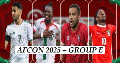 afcon 2025 group e